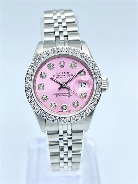 pink rolex|pink rolex for women.